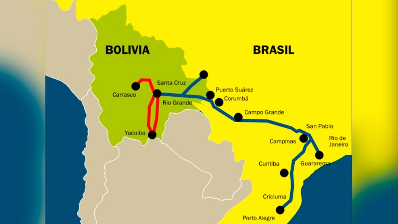 Bolivia se convierte en puente gasífero entre Argentina y Brasil