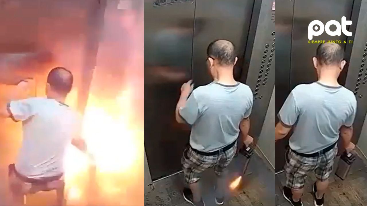 Video viral revela el riesgo de subir baterías de bicicleta al ascensor