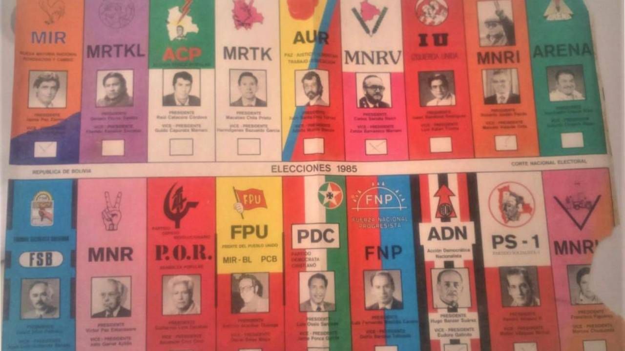 Desde 1997 no se habían presentado tal cantidad de partidos a una elección general