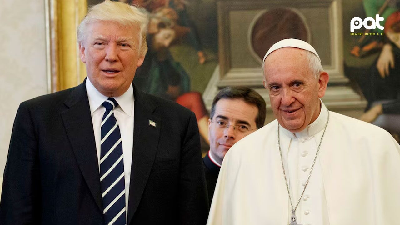 El presidente Trump irá al funeral del papa Francisco