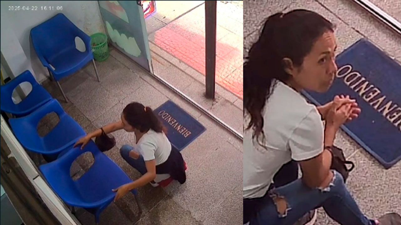    Mujer se hace pasar por paciente y roba una silla de un consultorio dental