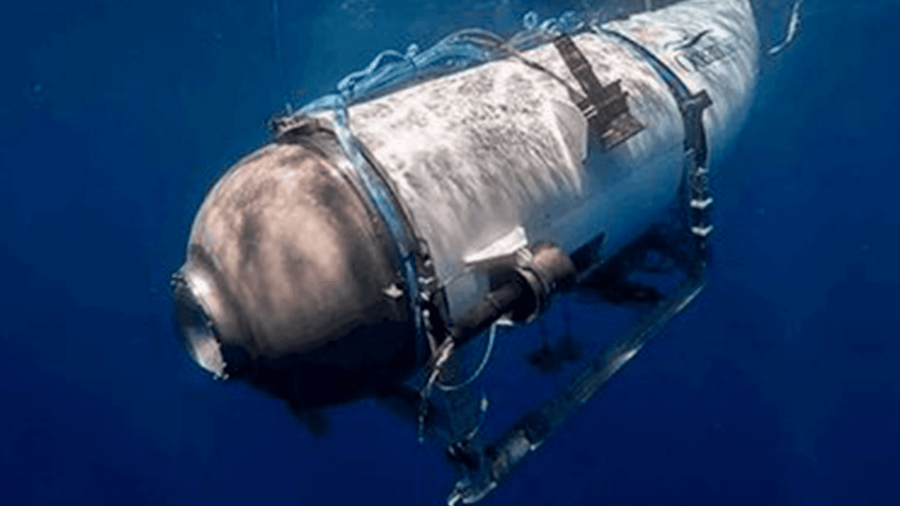 Submarino desaparecido cerca de los restos del Titanic se queda sin oxigeno 