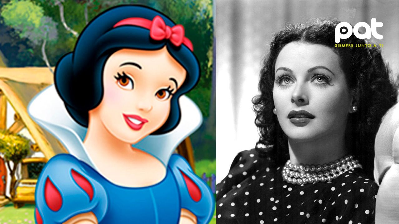 La belleza de Hedy Lamarr inspiró el rostro de Blancanieves