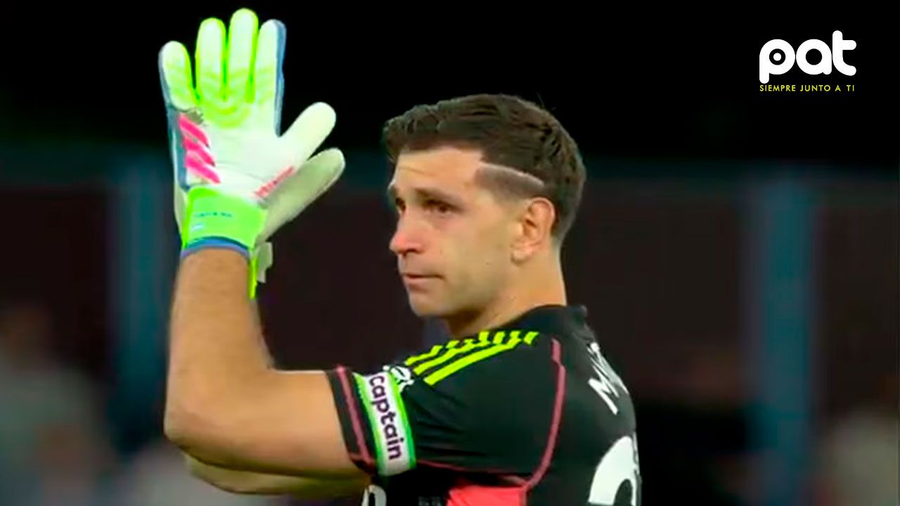 Sin palabras, con lágrimas: la escena de Dibu que impactó a los hinchas