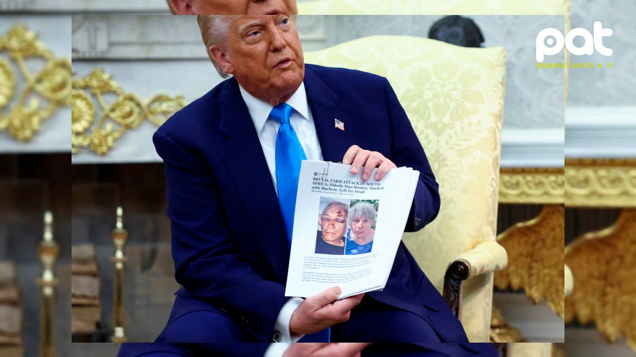 Trump acusa a Sudáfrica de perseguir a los blancos y desata tensión diplomática 