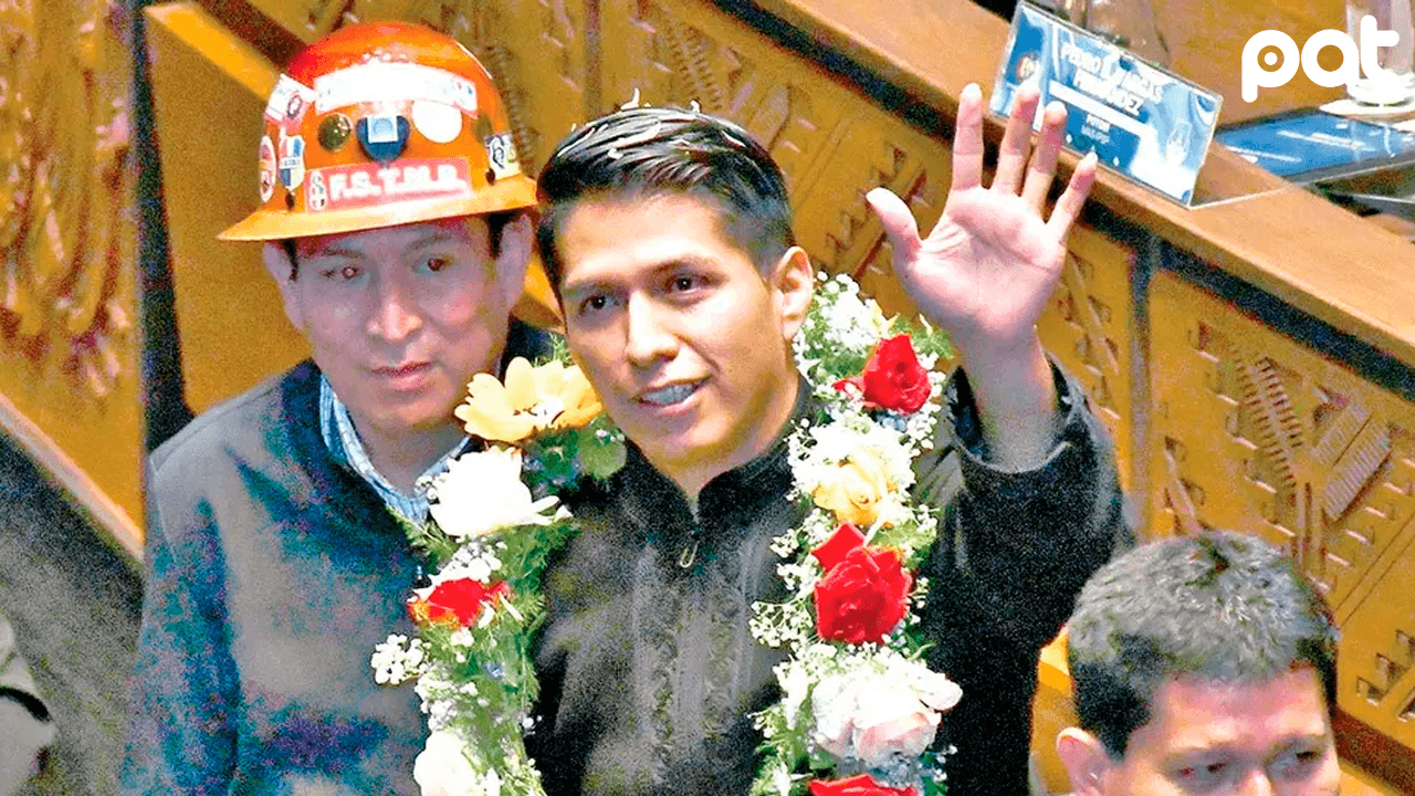 Andrónico lanza su binomio presidencial en El Alto