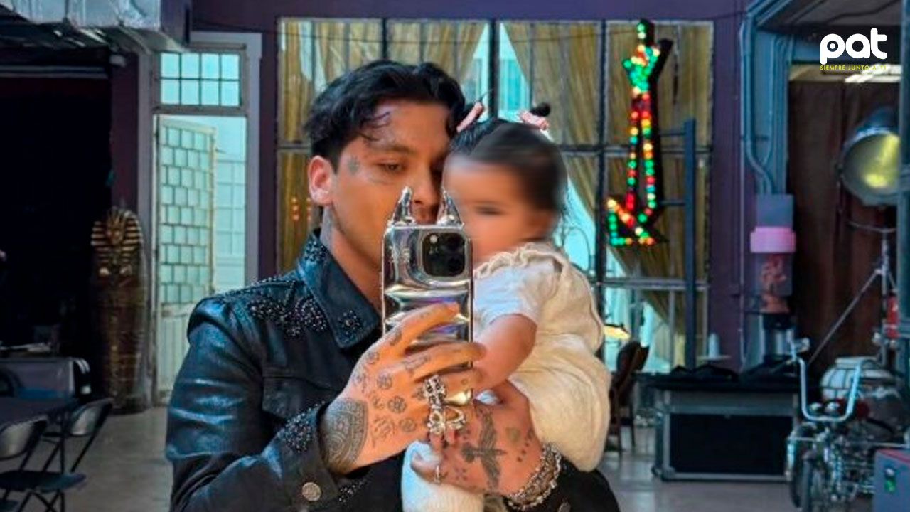 Nodal se reencuentra con su hija Inti en México tras la llegada de Cazzu