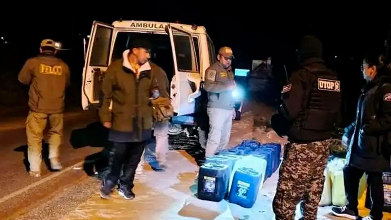  Condenan a tres años de cárcel a dos hombres por trasladar combustible de forma ilegal en Sucre