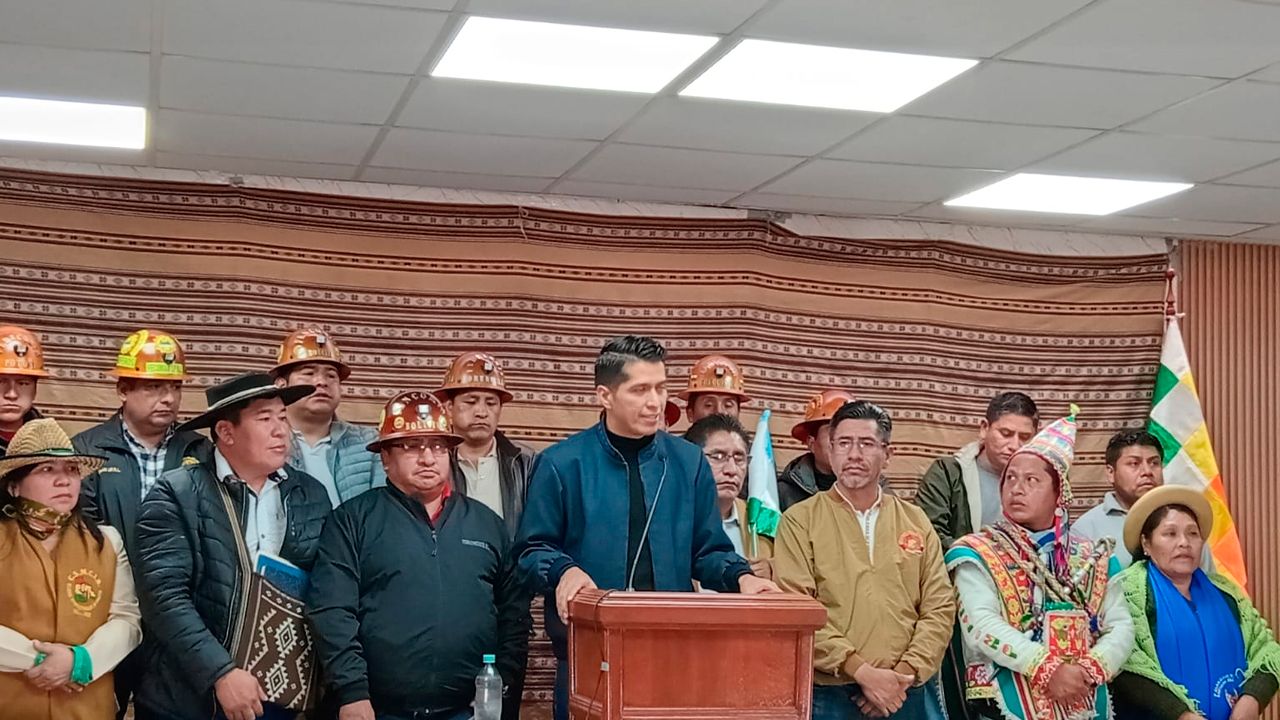 Andrónico Rodríguez pide unidad tras su habilitación como candidato y reconoce a Evo como referente político