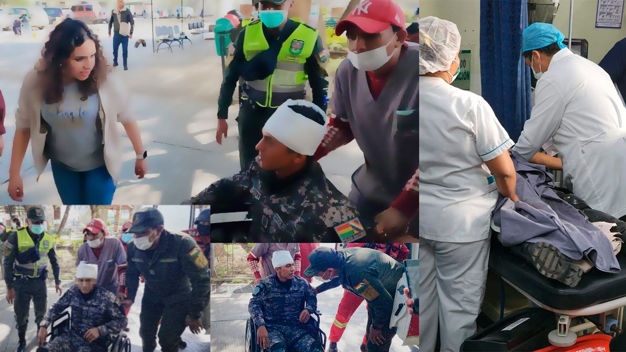 Sube el número de heridos a 54 en Llallagua y Parotani, el ministerio de salud procura su atención