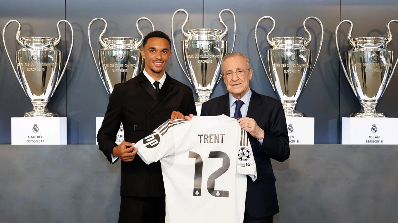 Trent debutará con el número 12 en el Real Madrid y deja atrás el 'Alexander-Arnold'