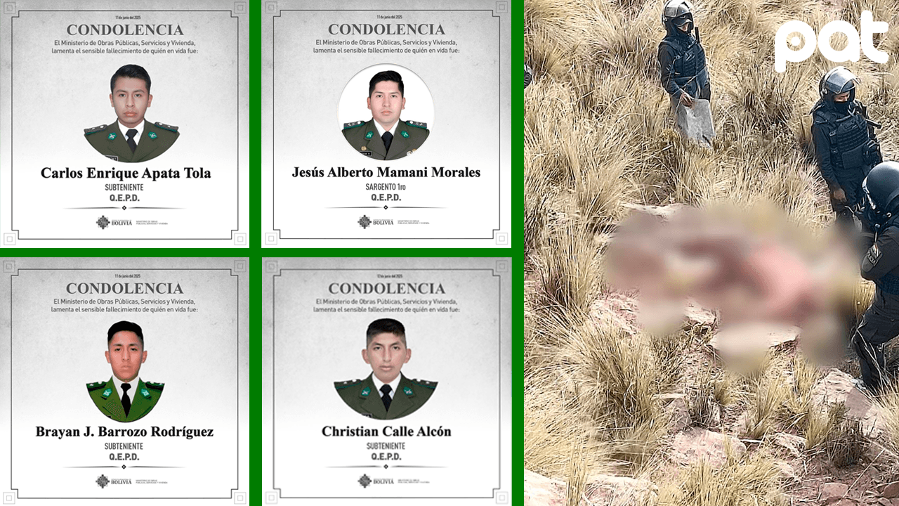 Asesinato de 4 policías en enfrentamientos