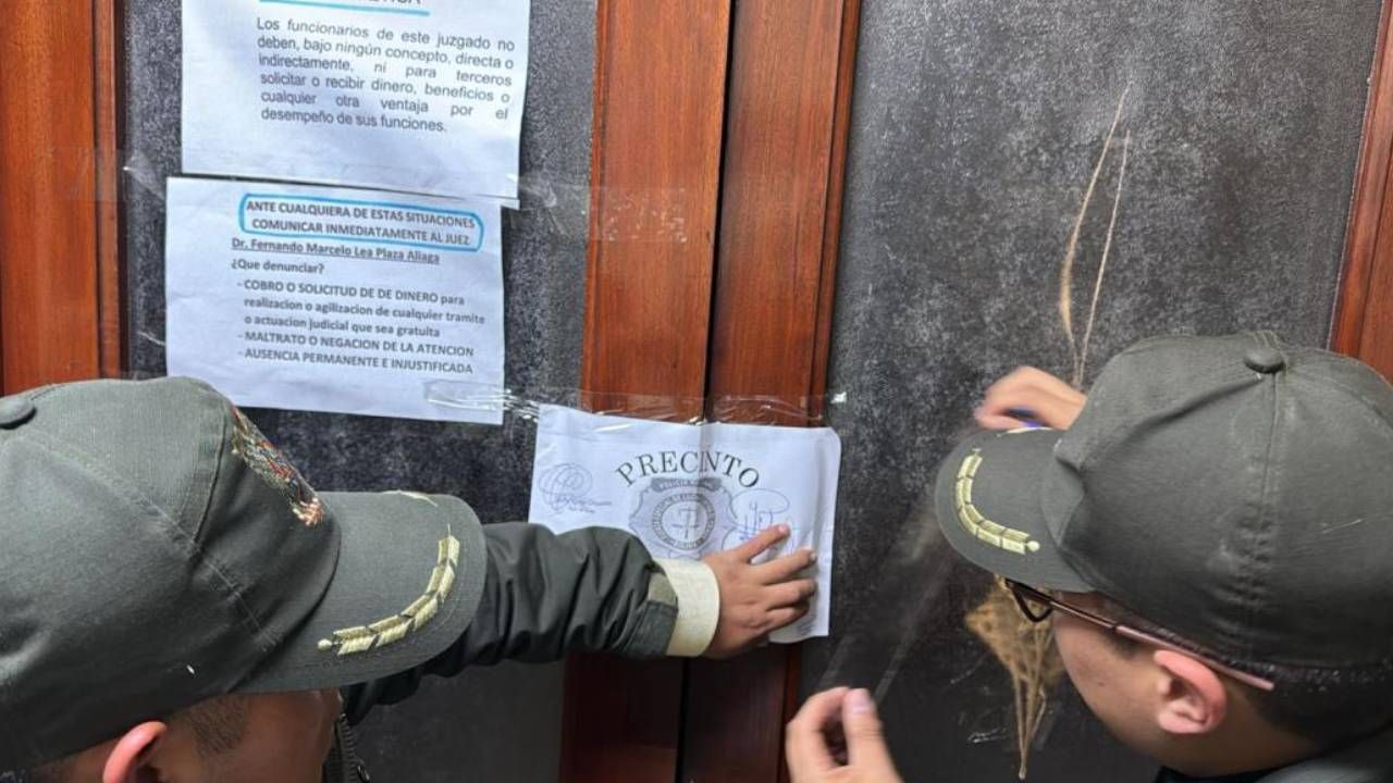 Aprehenden a juez de Coroico que ordenó la suspensión de la magistrada Fanny Coaquira del TSJ