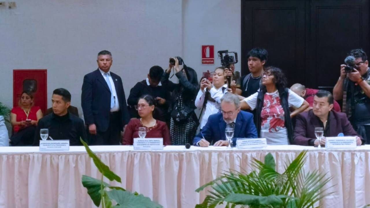 Binomio Copa-Richter participa del IV Multipartidario en Santa Cruz que busca garantizar las Elecciones
