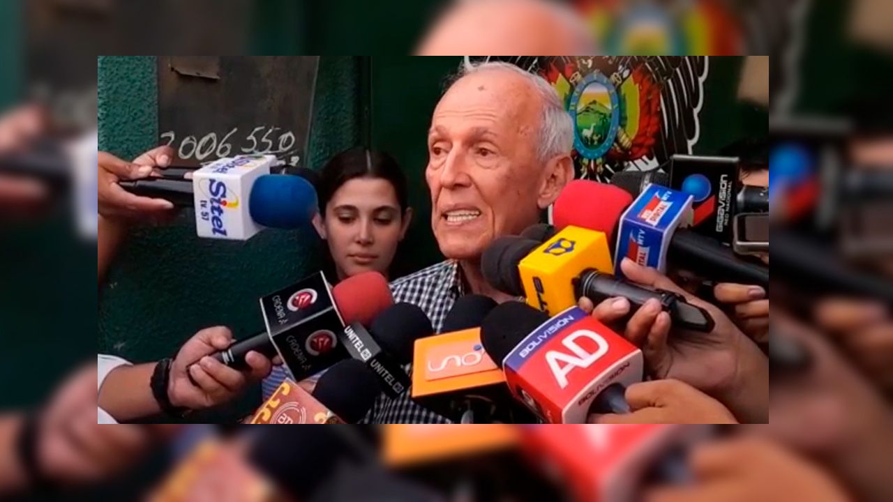 José Luis Camacho padre del Gobernador de Santa Cruz decidió acogerse al derecho del silencio 