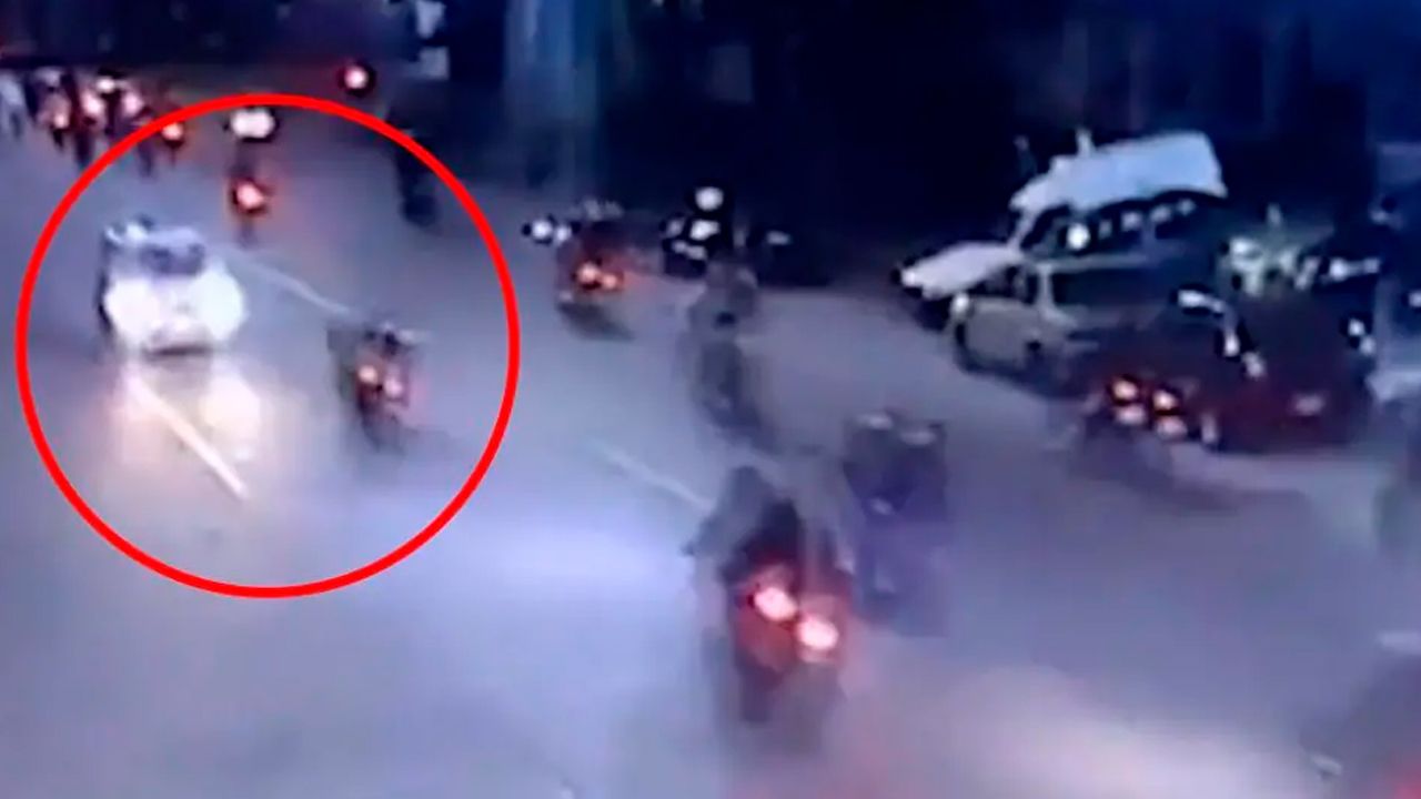 Joven muere tras choque múltiple entre motoqueros y un auto en Mar del Plata