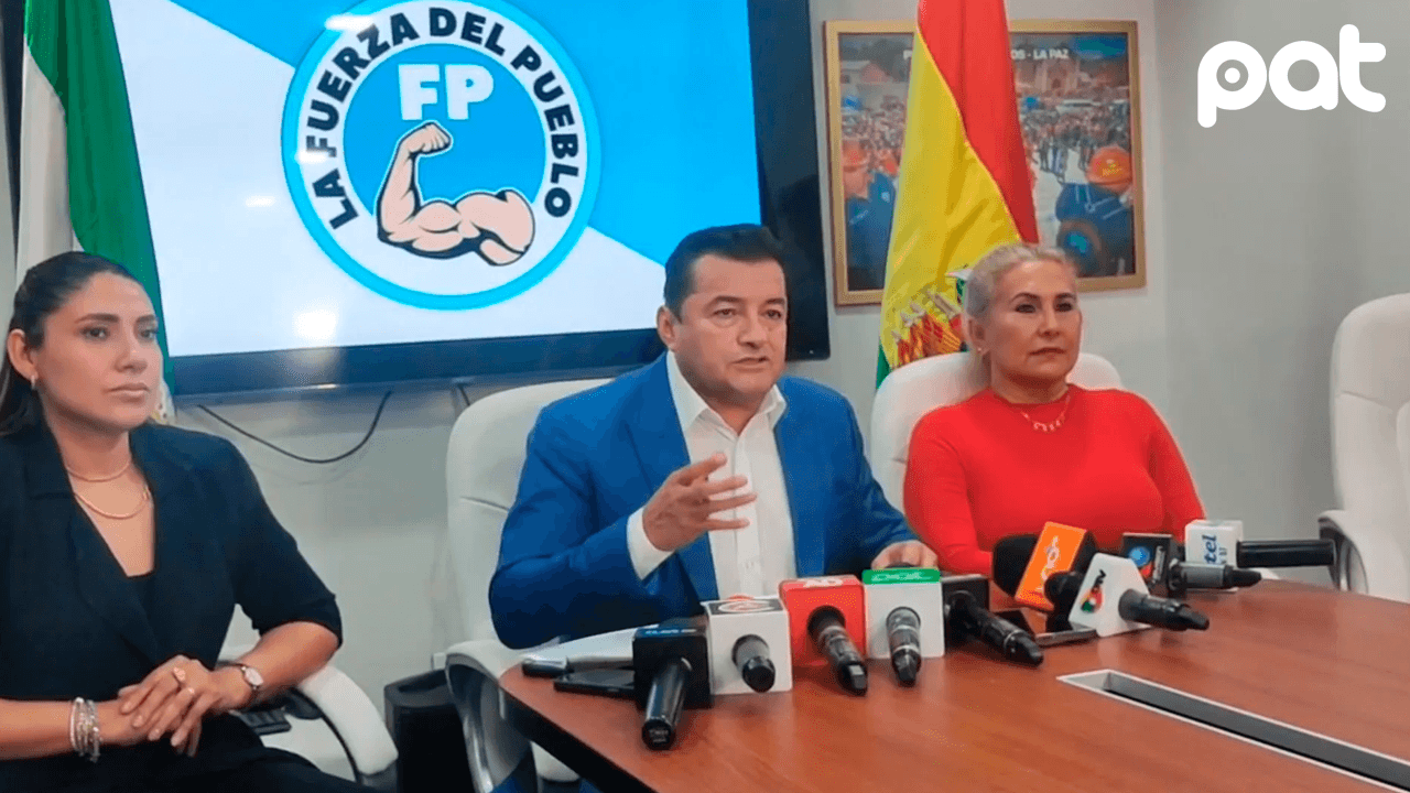 Jhonny Fernández cierra alianzas, pero descarta pacto con Evo