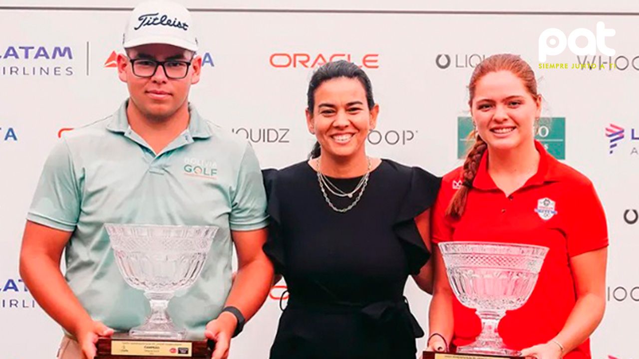 Bolivia conquista Brasil con dos títulos en campeonato juvenil de golf