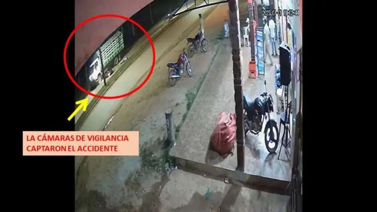 Joven fallece tras colisionar su motocicleta con un camión estacionado