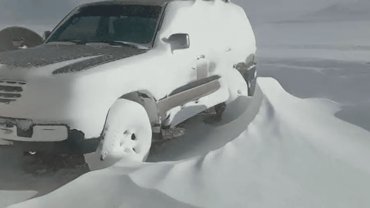 La nieve llega al sudoeste de potosí y afecta a cinco municipios