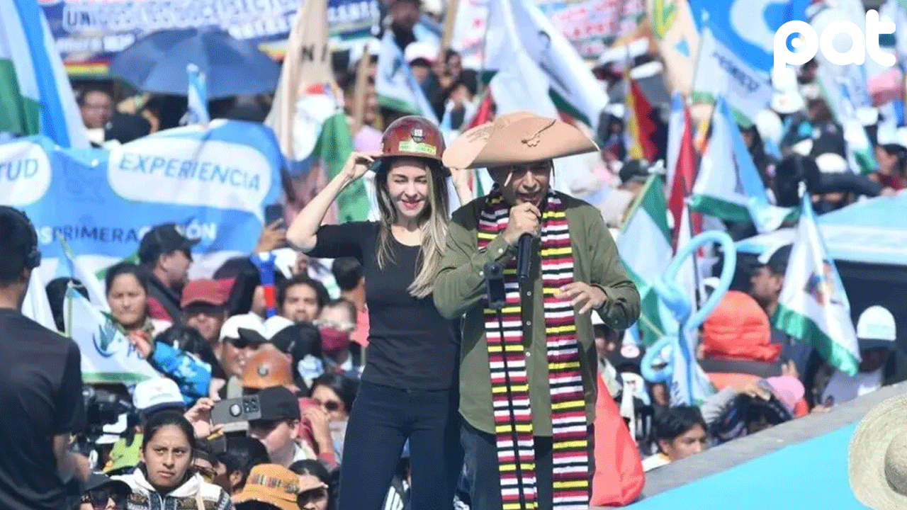 Andrónico confirma binomio con Mariana Prado