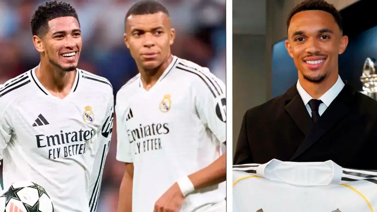 Trent sigue el ejemplo de Bellingham y  Mbappé en su llegada al Real Madrid