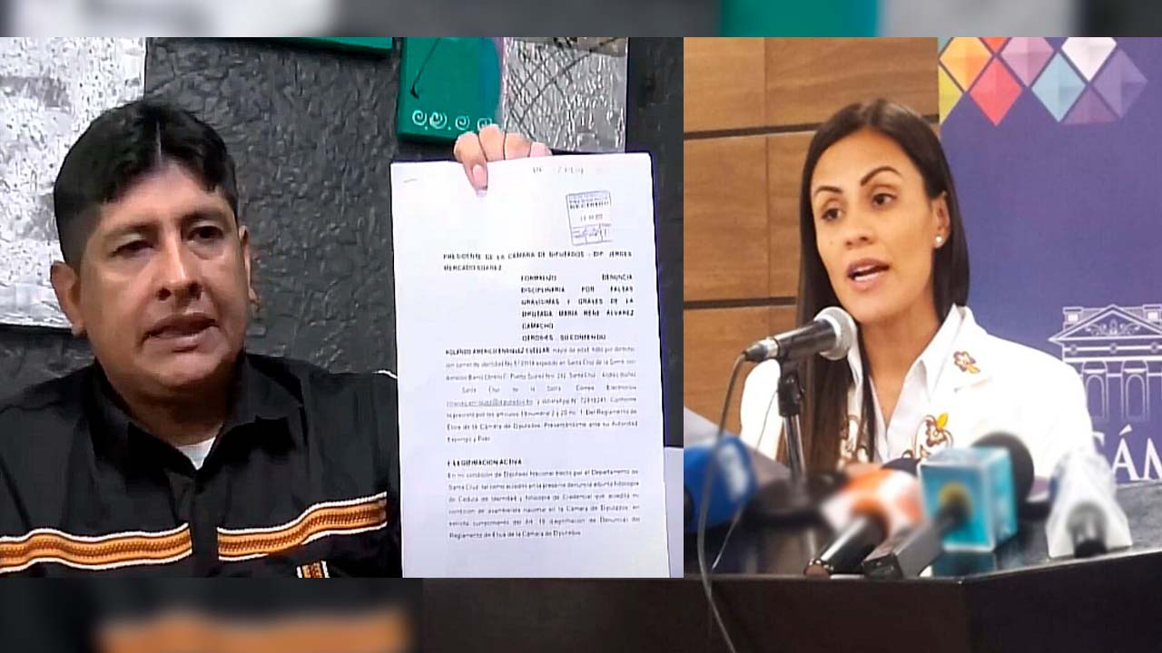 Rolando Cuellar pide suspensión de la diputada María René Álvarez 