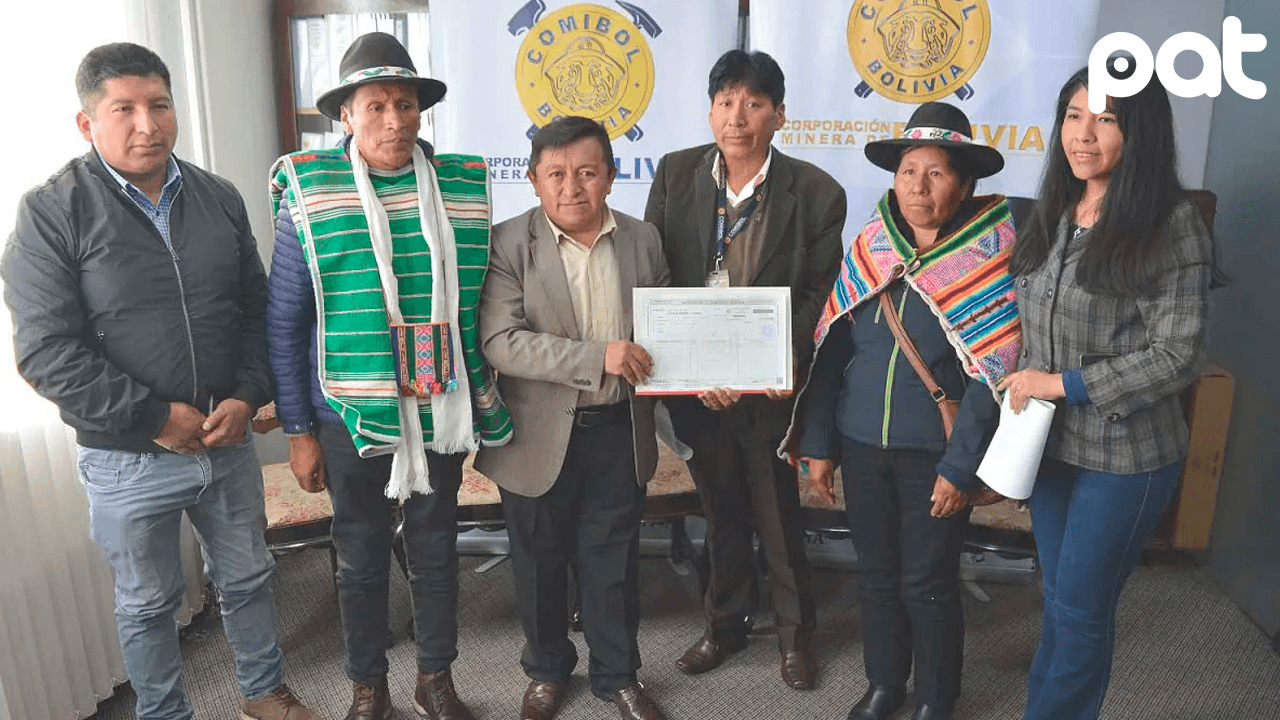 Comibol recibe terreno para construcción de Planta Refinadora de Zinc en Potosí