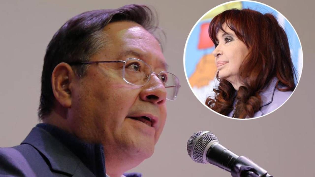 Luis Arce intentó sin éxito visitar a Cristina Fernández durante su viaje a Argentina