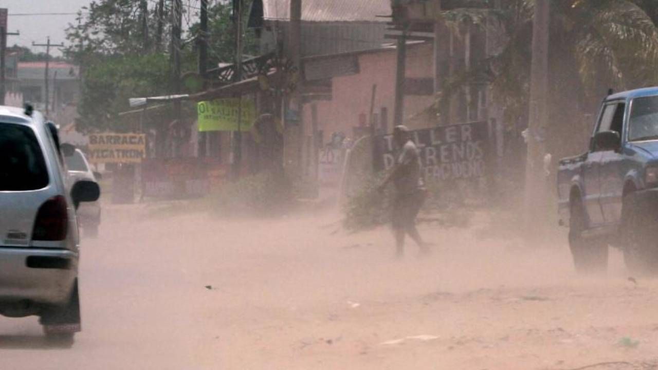 Declaran alerta naranja por fuertes vientos en Santa Cruz