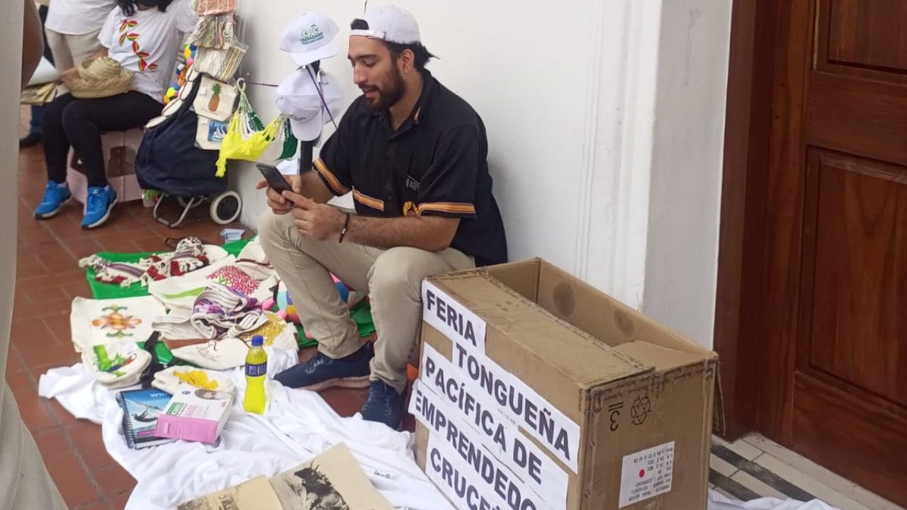 Instalan "Feria Tongueña" en la alcaldía