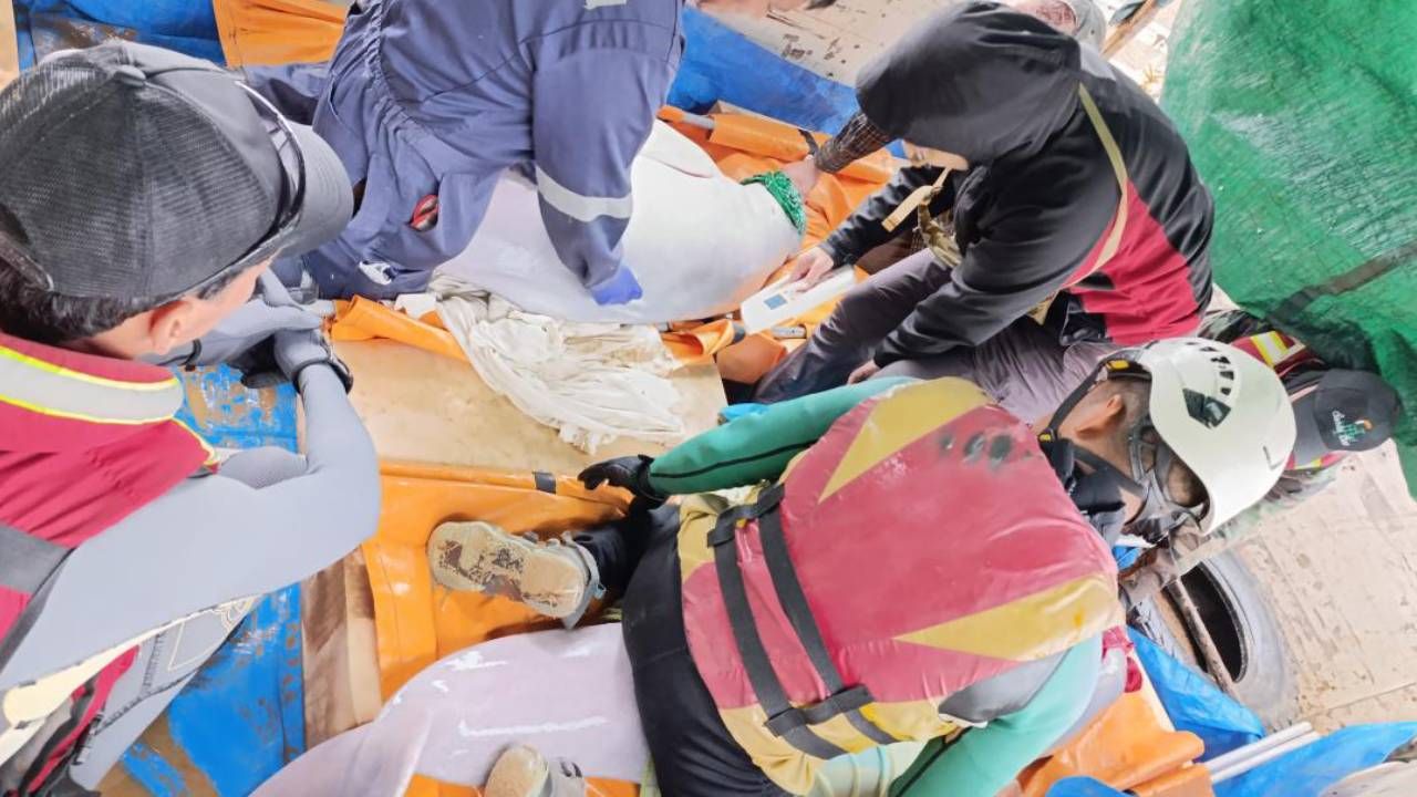 Así fueron rescatados 27 bufeos (delfines rosados) en Santa Cruz