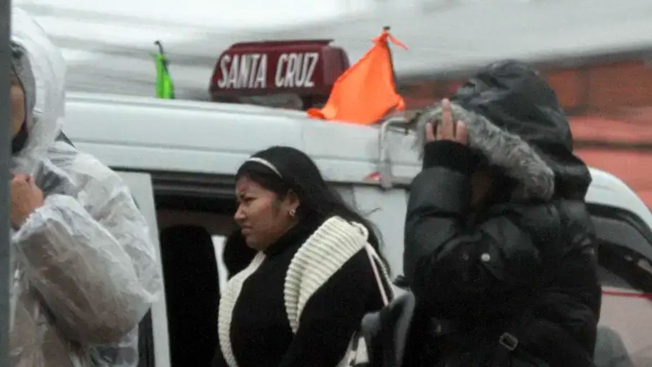 Nuevo frente frío leve llegará este miércoles a Santa Cruz con vientos del sur