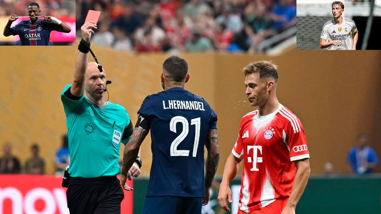 Dos partidos de sanción para Pacho y  Lucas y uno para Huijsen