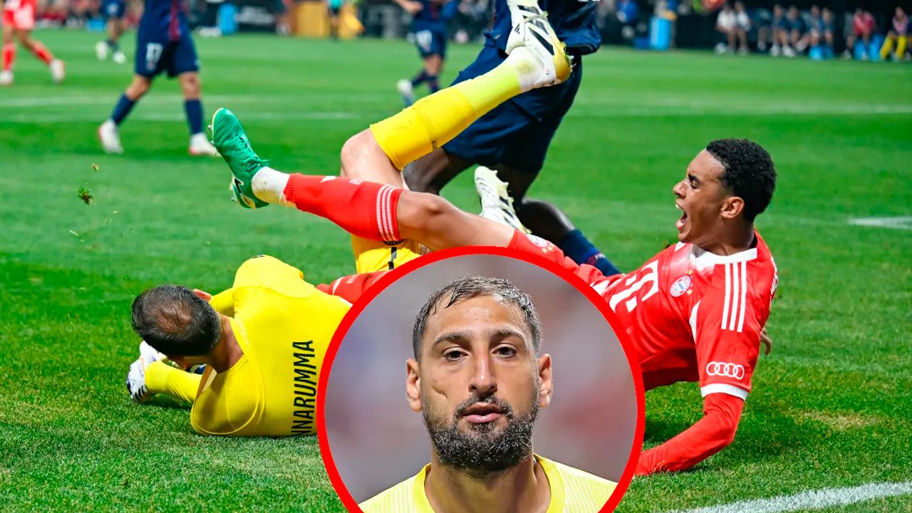 Musiala reaparece tras su lesión y  exculpa a Donnarumma: "Estas cosas  pasan"