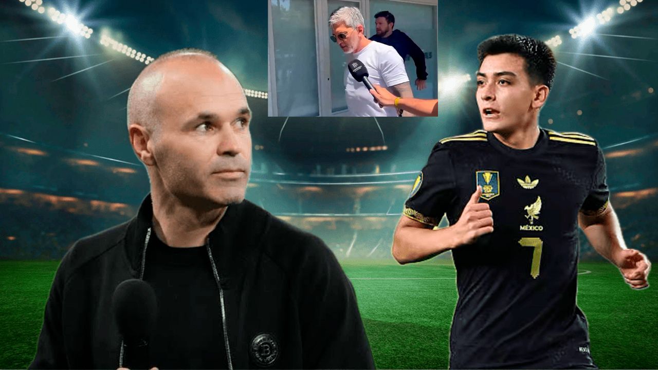 Gilberto Mora, el joven talento que  debutó inspirado en Iniesta bajo la  mirada de Osorio