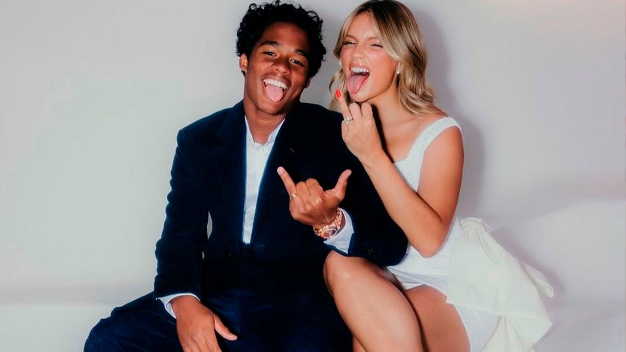 Endrick y Gabriely celebran su  ceremonia de boda tras casarse en  septiembre