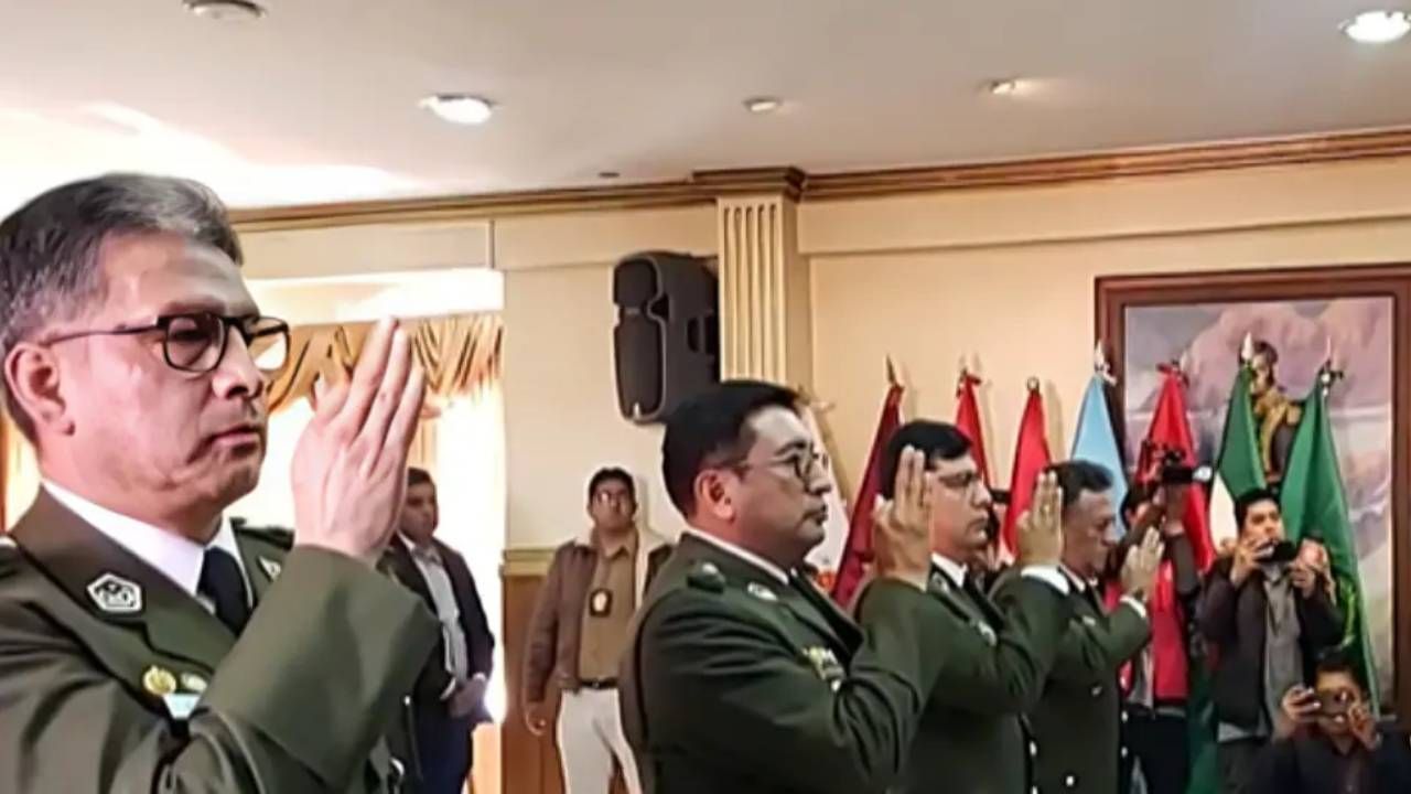 A tres semanas de las elecciones, cambian al jefe antidrogas y a tres comandantes departamentales