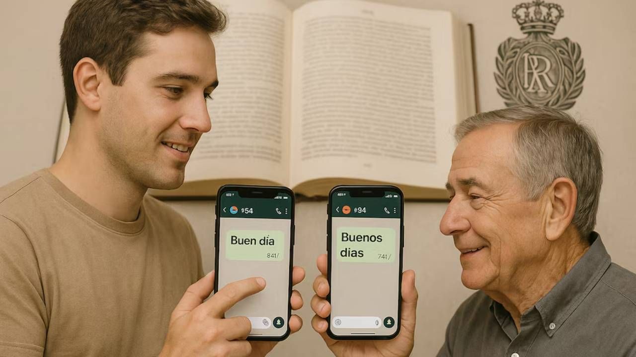 “Buen día”, “Buenas” o “buenos días”: ¿cómo se dice en Whatsapp? La RAE resuelve la duda