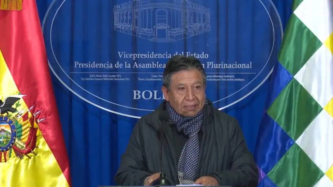 Choquehuanca anuncia que convocará a jefes de bancada después del 6 de agosto