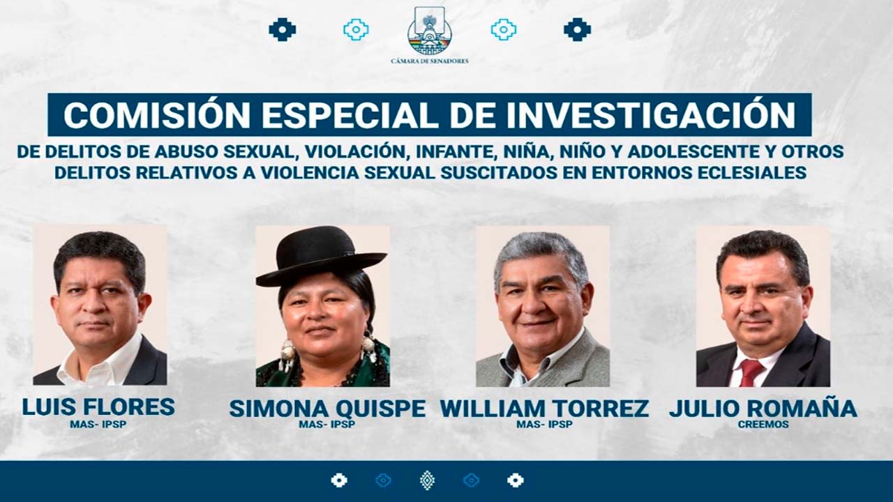Senado conforma una comisión especial para investigar delitos de abuso sexual a menores