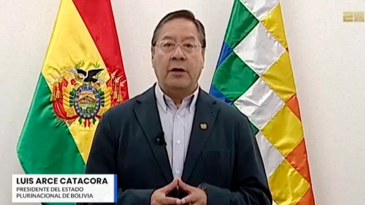 Arce resalta el espíritu de lucha del pueblo boliviano y llama a una “segunda independencia” en su mensaje por el Bicentenario