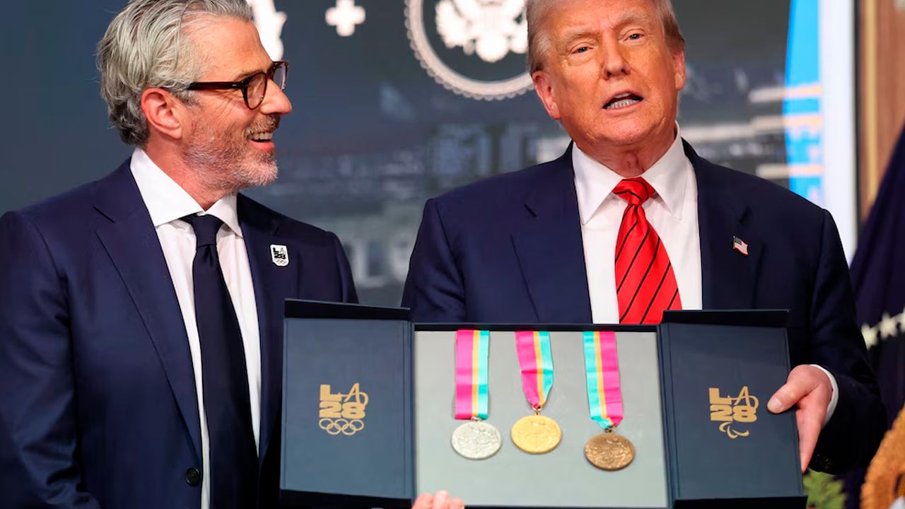 Trump liderará fuerza especial para coordinar los Juegos Olímpicos de Los Ángeles 2028