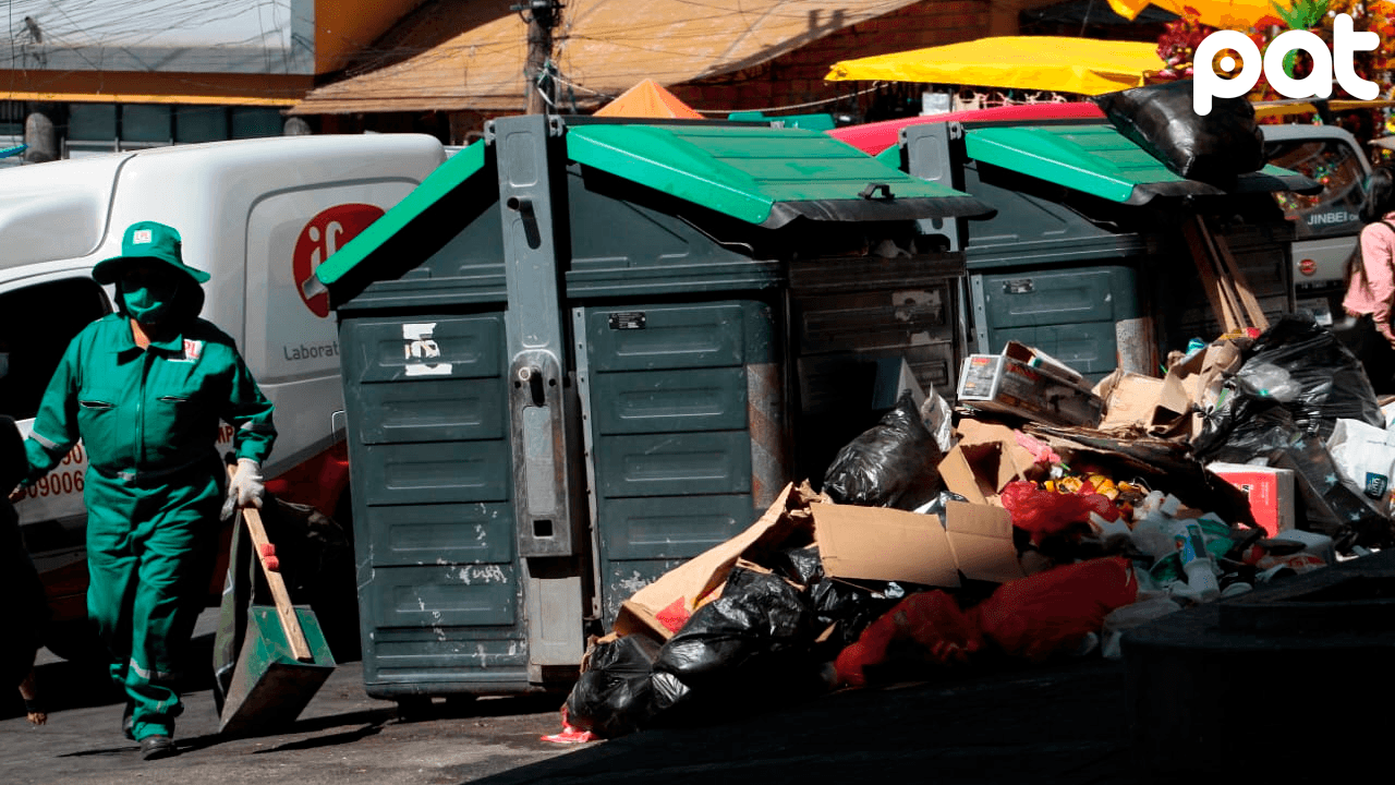 Basura se acumula en La Paz por bloqueo a relleno sanitario