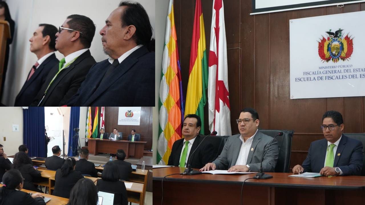 Fiscal general inaugura curso especializado en litigación oral para docentes y fiscales especializados en delitos contra la vida