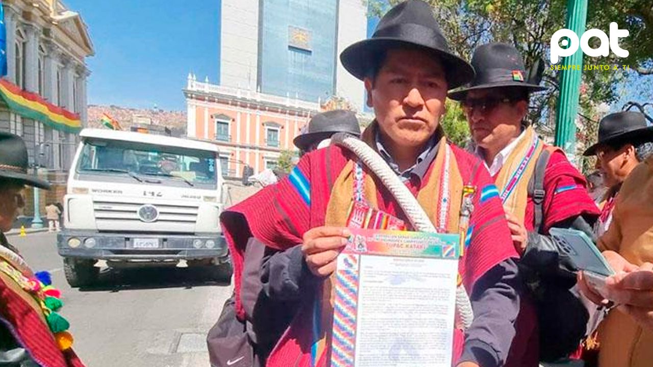 Federación campesina de La Paz retira respaldo a Alianza Popular y a Andrónico Rodríguez