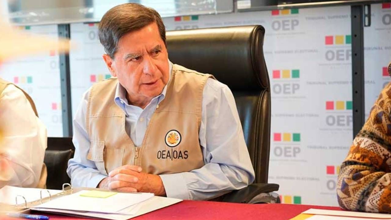Jefe de la misión de la OEA espera una elección que dé tranquilidad a los bolivianos