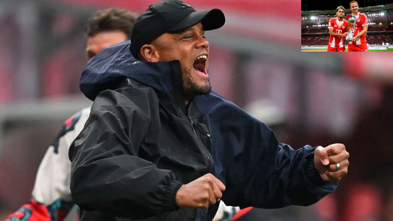 Kane firma un hat-trick y Luis Díaz debuta con gol en el Bayern de Kompany