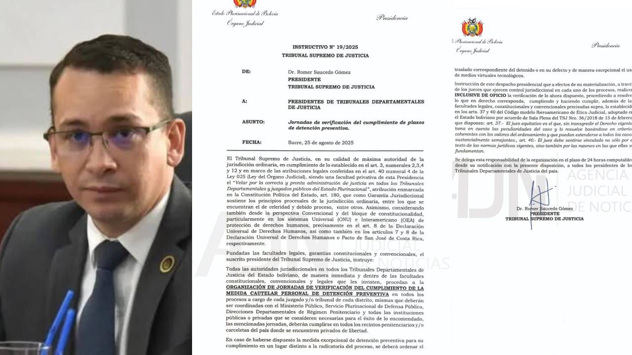 TSJ ordena jornadas de verificación de detenciones preventivas en todo el país