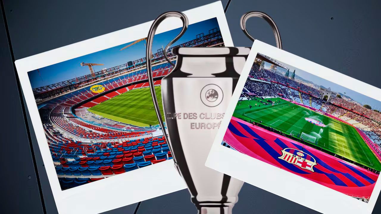 Barcelona mantiene al Camp Nou  como sede de Champions, pero prevé  plan B